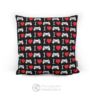 کوسن طرح i love game