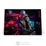 تابلو شاسی سایبرپانک