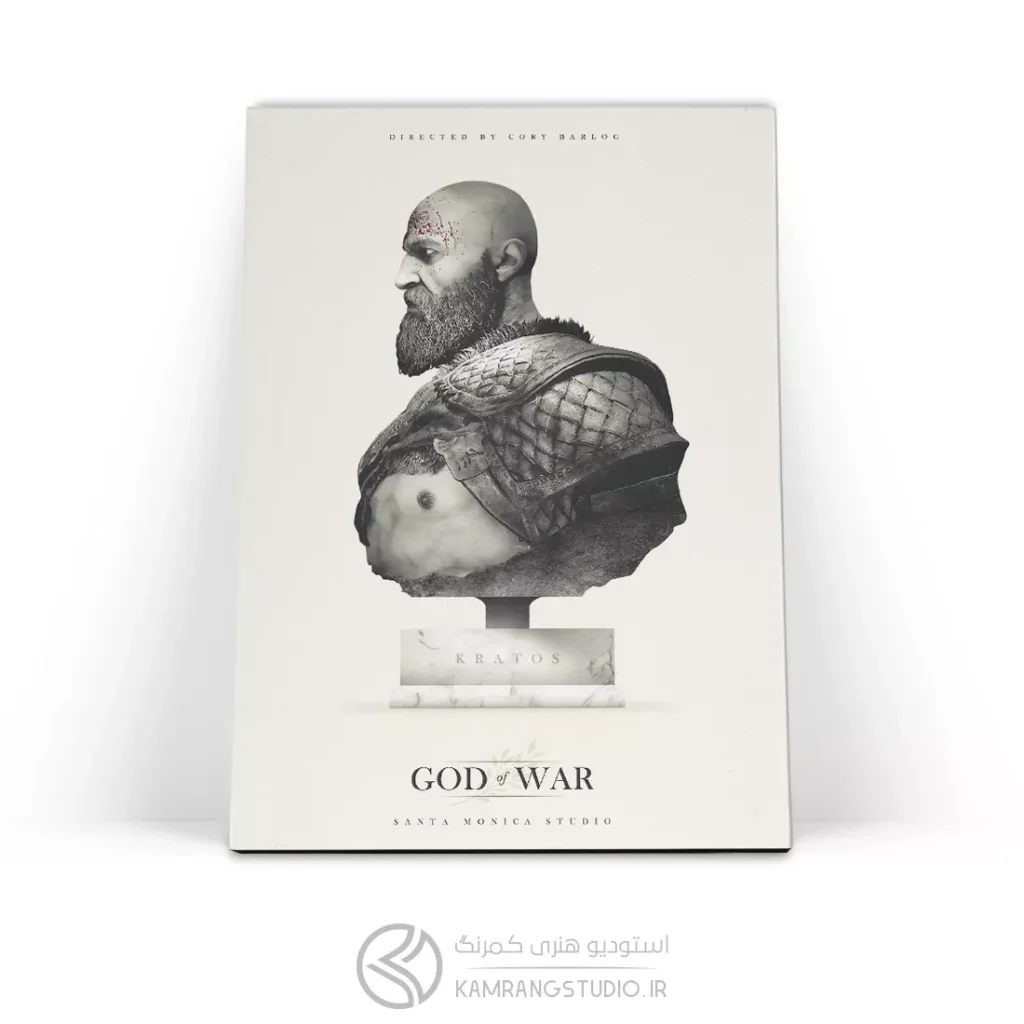 خرید تابلو شاسی بازی گاد آف وار کریتوس