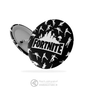 پیکسل گیمینگ فورتنایت سیاه