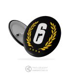 پیکسل گیمینگ لوگو رینبو سیکس