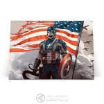 خرید تابلو شاسی کاپیتان آمریکا