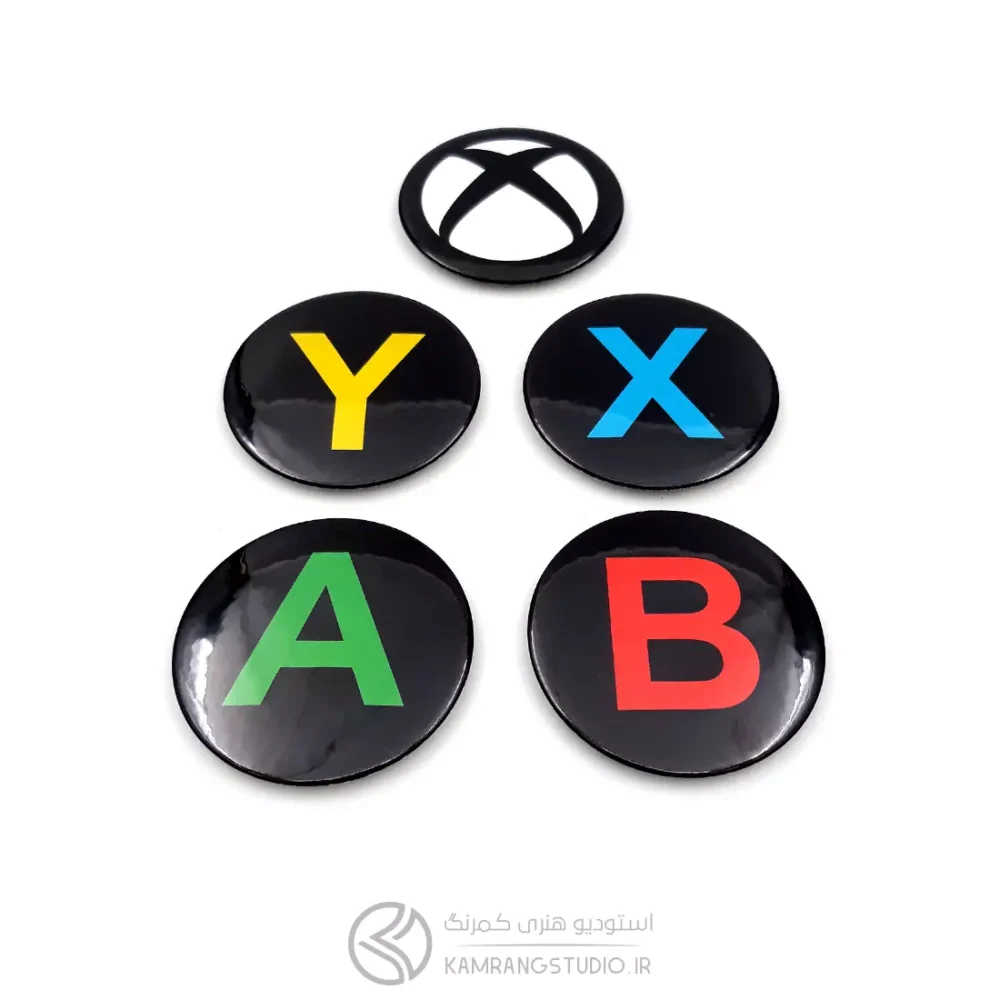 ست مگنت کالکشن ایکس باکس XBOX Buttons - تصویر 2
