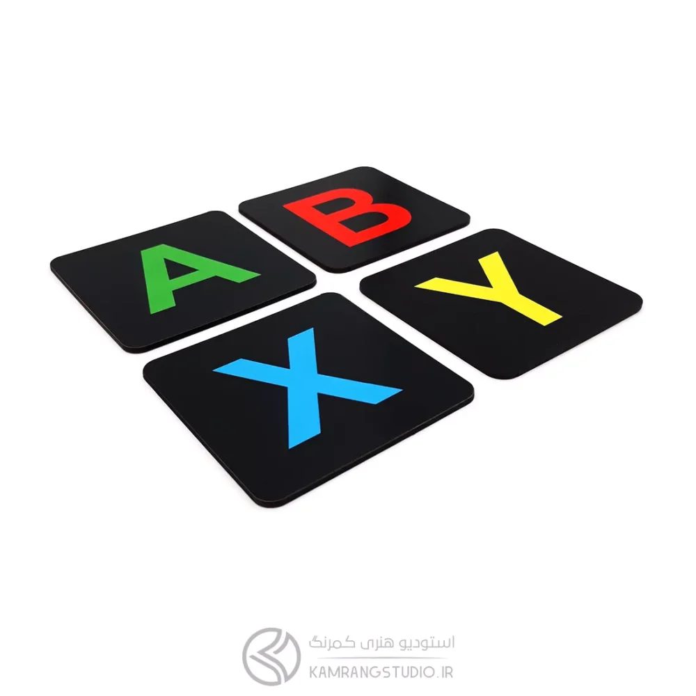 زیر لیوانی کالکشن ایکس باکس XBOX Buttons - تصویر 3