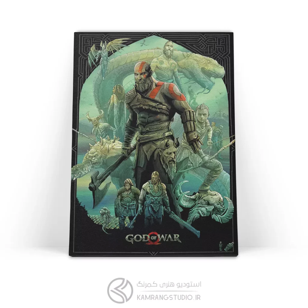 تابلو شاسی گاد آف وار