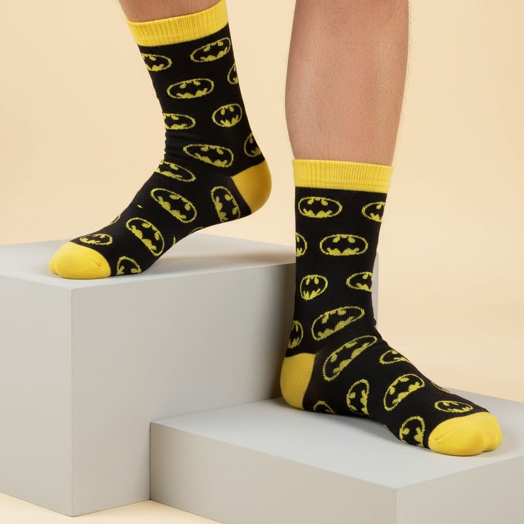 Batman Socks 1-2 جوراب مدل بتمن