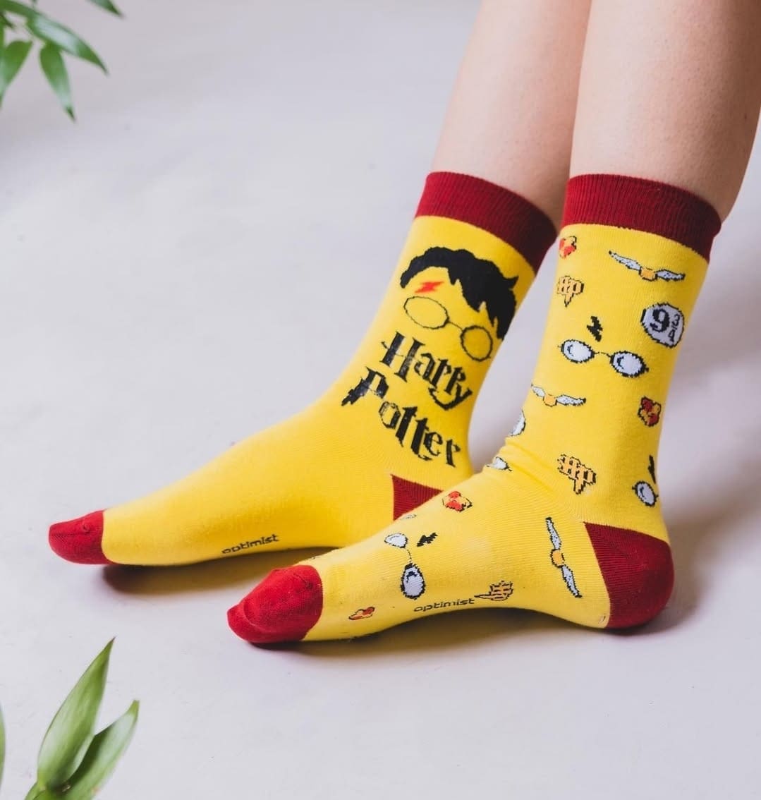 Harry Potter socks 1-2 جوراب هری پاتر ساقدار