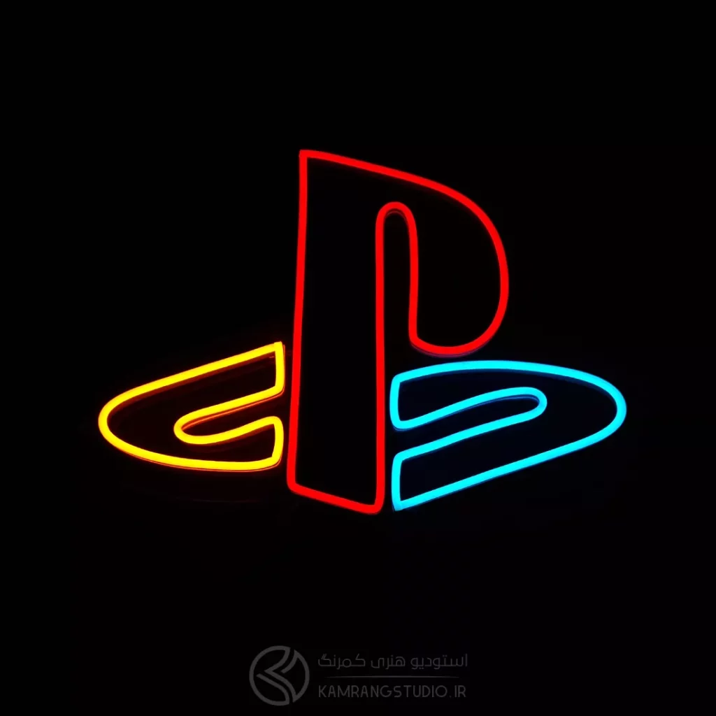 تابلو نئون گیمینگ پلی استیشن