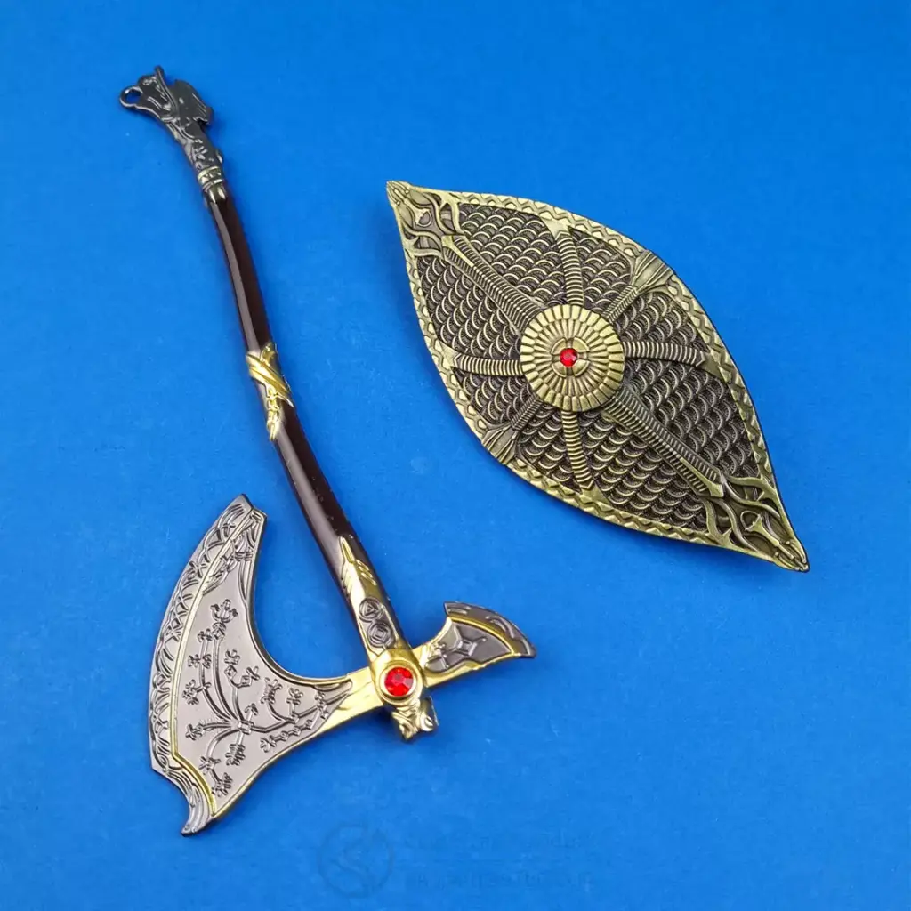 ست تبر و سپر کریتوس گاد آف وار رگناروک