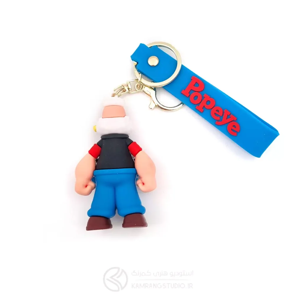 جاکلیدی سیلیکونی Popeye - تصویر 2