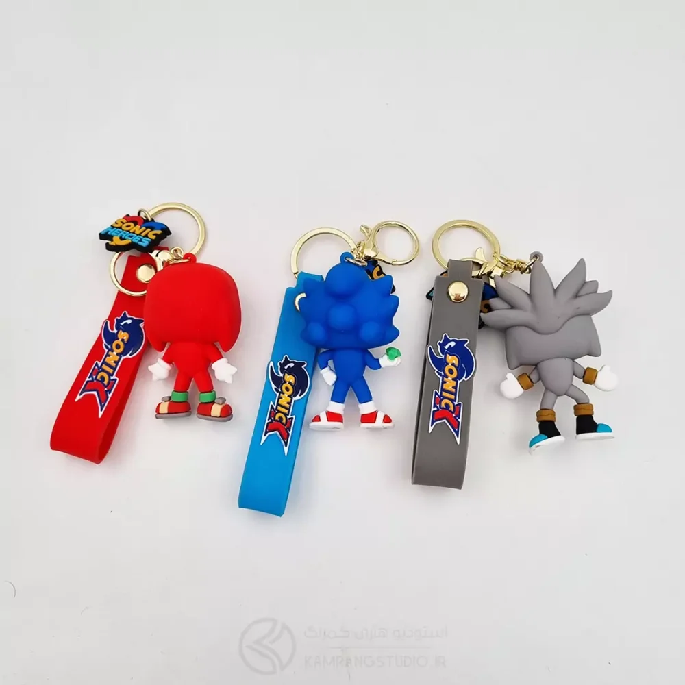 جاکلیدی سیلیکونی کالکشن Sonic - تصویر 2