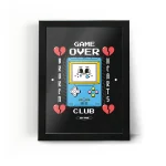 تابلو قاب گیم اور Game Over