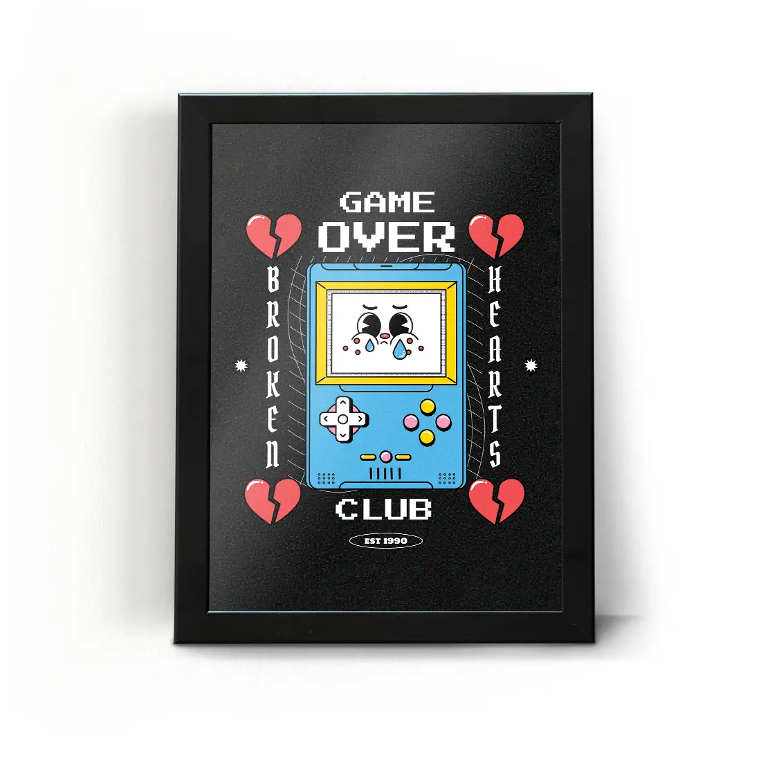 Game Over frame-01 تابلو قاب گیم اور Game Over - Image 1