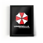 تابلو قاب رزیدنت اویل Resident Evil Umbrella