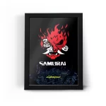 تابلو قاب عکس گیمینگ سایبرپانک 3