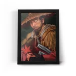 تابلو قاب عکس گیمینگ گوست آف سوشیما 4