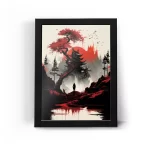 تابلو قاب عکس گیمینگ گوست آف سوشیما 5