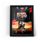 تابلو قاب عکس گیمینگ گوست آف سوشیما 8