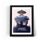 تابلو قاب عکس گیمینگ گوست آف سوشیما 10