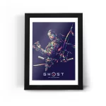 تابلو قاب عکس گیمینگ گوست آف سوشیما 12