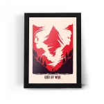 تابلو قاب عکس گیمینگ گاد آف وار خدای جنگ