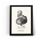 تابلو قاب عکس گیمینگ گاد آف وار خدای جنگ