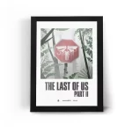 تابلو قاب عکس گیمینگ آخرین از ما لست آف آس