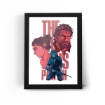 تابلو قاب عکس گیمینگ آخرین از ما لست آف آس