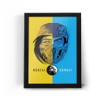 تابلو قاب عکس گیمینگ مورتال کومبات 2