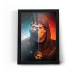 تابلو قاب عکس گیمینگ مورتال کامبت 3