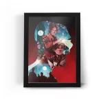 تابلو قاب عکس گیمینگ رزیدنت اویل 4