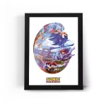 تابلو قاب عکس گیمینگ سونیک