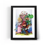 تابلو قاب عکس گیمینگ سوپرماریو 2