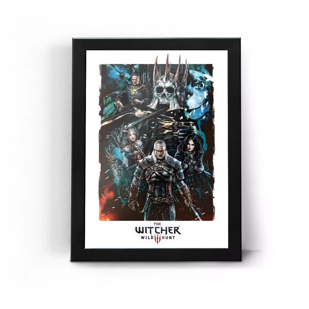 تابلو قاب ویچر The Witcher 13