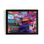 خرید تابلوقاب بازی سایبرپانک 2077