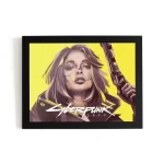 خرید تابلو قاب بازی سایبرپانک 2077