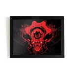 خرید تابلو قاب بازی گیرز آف وار چرخ دنده های جنگ