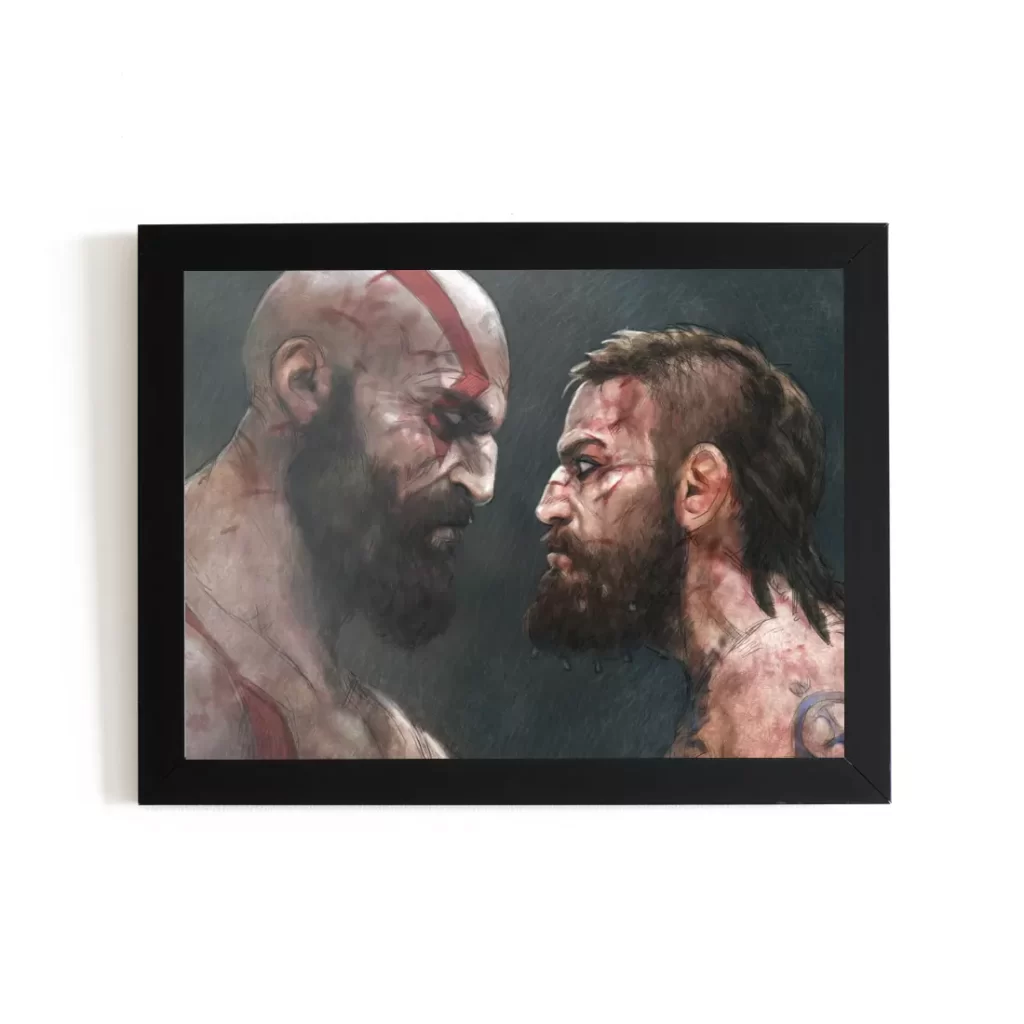 خرید تابلو قاب بازی خدای جنگ گاد آف وار