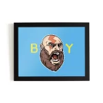 خرید تابلو قاب بازی خدای جنگ گاد آف وار کریتوس