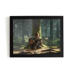 خرید تابلو قاب بازی لست آف آس آخرین از ما