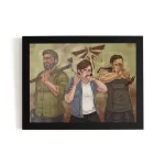 خرید تابلو قاب بازی لست آف آس آخرین از ما