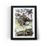 تابلو قاب عکس گیمینگ کال آف دیوتی وارزون