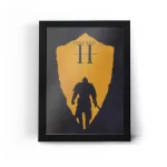 تابلو قاب عکس گیمینگ دارک سولز