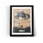 تابلو قاب عکس گیمینگ فال اوت