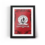 تابلو قاب عکس گیمینگ گاد آف وار خدای جنگ