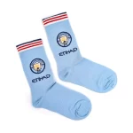 جوراب باشگاهی طرح منچستر سیتی