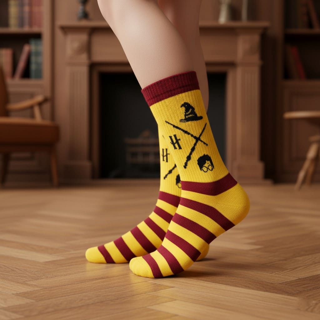 Harry Potter Socks 4-3 جوراب هری پاتر رینگری