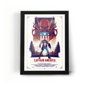 تابلو قاب کاپیتان آمریکا Captain America