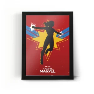 تابلو قاب کاپیتان مارول Captain Marvel