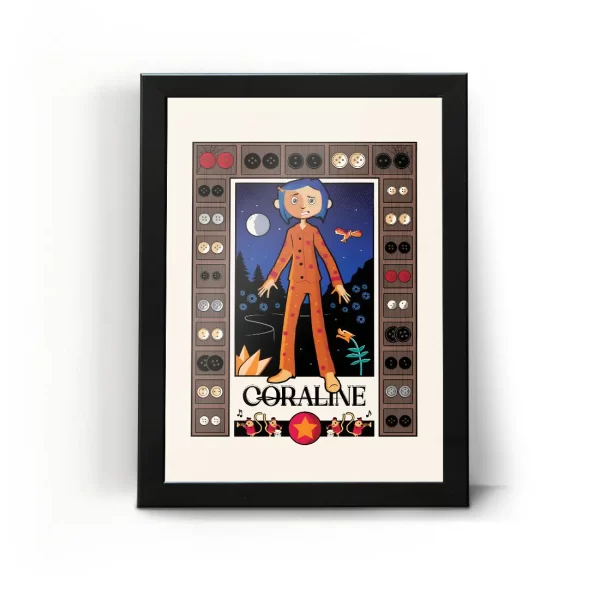 تابلو قاب کورالین Coraline